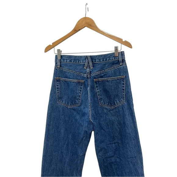 Slvrlake Sweet Memory London Jeans Medium Wash Straight Leg High Waist  27 - Picture 6 of 11